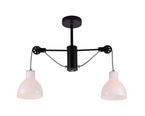 Потолочная люстра MD.1230-2-S BK+CH Imex Потолочная люстра MD.1230-2-S BK+CH Imex