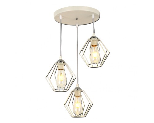 Подвесной светильник MD.3099-3-P WH+CH Imex Подвесной светильник MD.3099-3-P WH+CH Imex