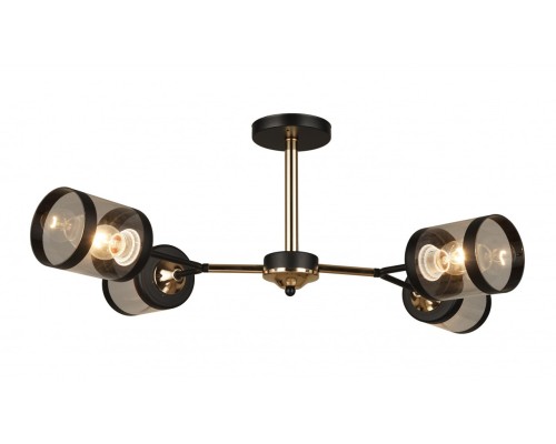 Потолочная люстра MD.3592-4-S-BK+FGD Imex Потолочная люстра MD.3592-4-S-BK+FGD Imex