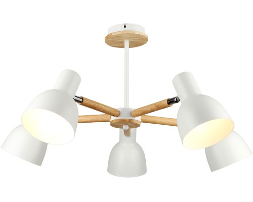 Потолочная люстра MD.4748-5-S WH+CH Imex Потолочная люстра MD.4748-5-S WH+CH Imex