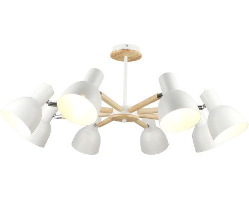 Потолочная люстра MD.4748-8-S WH+CH Imex Потолочная люстра MD.4748-8-S WH+CH Imex