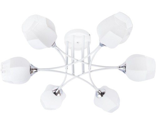 Потолочная люстра MD.4881-6-S WH+CH Imex Потолочная люстра MD.4881-6-S WH+CH Imex