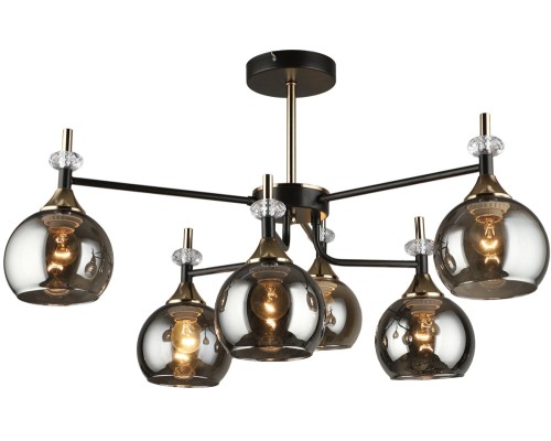 Потолочная люстра MD.4890-6-S COFFEE+FGD Imex Потолочная люстра MD.4890-6-S COFFEE+FGD Imex