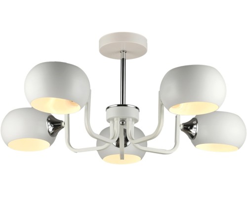 Потолочная люстра MD.4914-5-S WH+CH Imex Потолочная люстра MD.4914-5-S WH+CH Imex