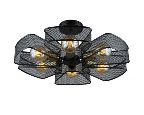 Потолочная люстра MD.5460-6-S-BK+COP Imex Потолочная люстра MD.5460-6-S-BK+COP Imex