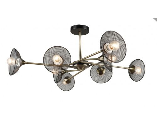 Потолочная люстра MD.5700-8-S-AB+BK Imex Потолочная люстра MD.5700-8-S-AB+BK Imex
