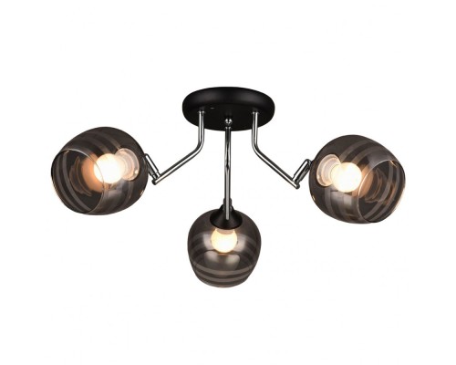 Потолочная люстра MD.0889-3-S BK+CH Imex Потолочная люстра MD.0889-3-S BK+CH Imex