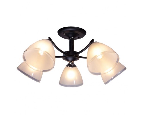 Потолочная люстра MD.1092-5-S BK+CH Imex Потолочная люстра MD.1092-5-S BK+CH Imex