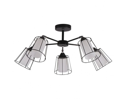 Потолочная люстра MD.24380-5-S BK+CH Imex Потолочная люстра MD.24380-5-S BK+CH Imex