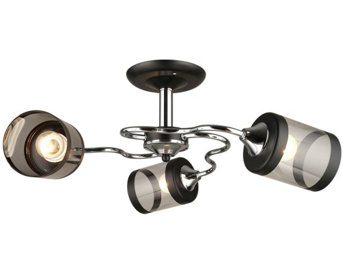 Потолочная люстра MD.3470-3-S CH+BK Imex Потолочная люстра MD.3470-3-S CH+BK Imex