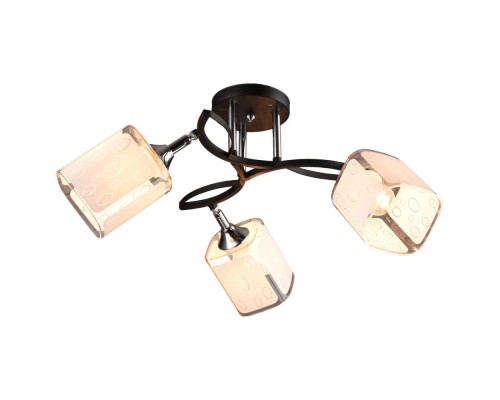 Потолочная люстра MD.3499-3-S BK+CH Imex Потолочная люстра MD.3499-3-S BK+CH Imex