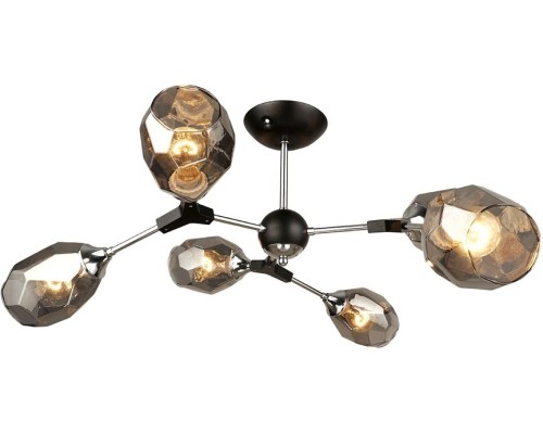 Потолочная люстра MD.4209-6-S CH+BK Imex Потолочная люстра MD.4209-6-S CH+BK Imex