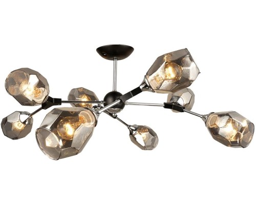 Потолочная люстра MD.4209-8-S CH+BK Imex Потолочная люстра MD.4209-8-S CH+BK Imex