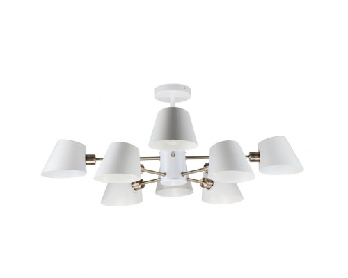 Потолочная люстра MD.9130-8-S WH+AB Imex Потолочная люстра MD.9130-8-S WH+AB Imex