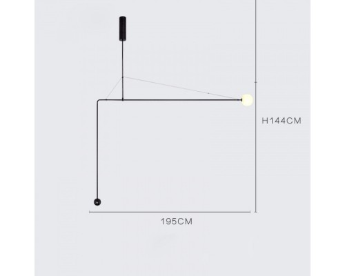Потолочная люстра LINES-11 ImperiumLoft Потолочная люстра LINES-11 ImperiumLoft