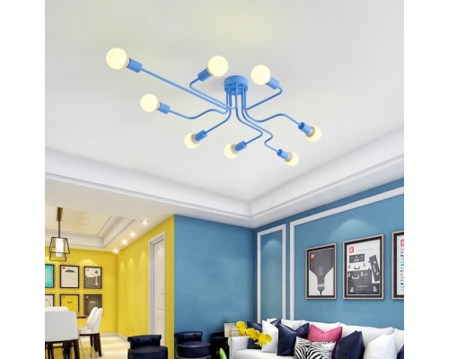Потолочная люстра SCHEME SCHEMEBLUE01 ImperiumLoft Потолочная люстра SCHEME SCHEMEBLUE01 ImperiumLoft