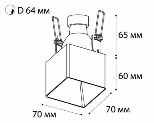 Точечный светильник DL 3024 DL 3024 white Italline Точечный светильник DL 3024 DL 3024 white Italline