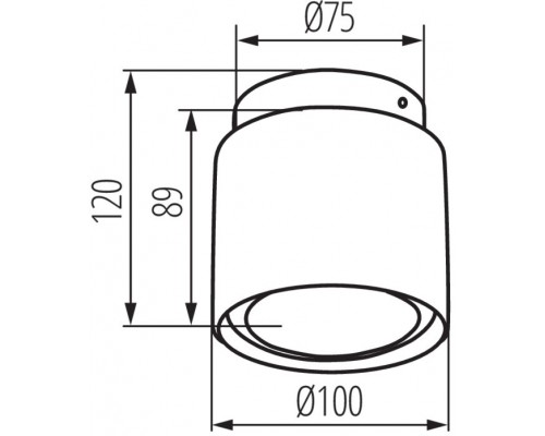 Точечный светильник SONOR 24363 Kanlux