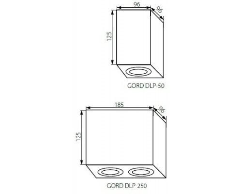 Точечный светильник GORD 25471 Kanlux Точечный светильник GORD 25471 Kanlux