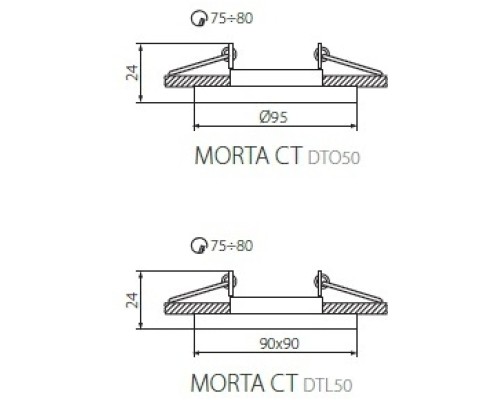 Точечный светильник MORTA 26718 Kanlux Точечный светильник MORTA 26718 Kanlux