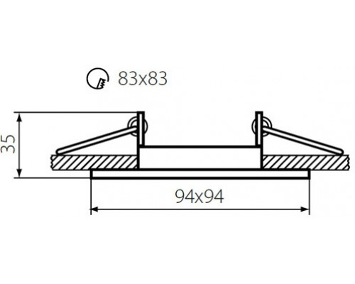 Точечный светильник ALREN 26755 Kanlux Точечный светильник ALREN 26755 Kanlux