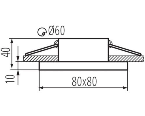 Точечный светильник FLINI 33120 Kanlux Точечный светильник FLINI 33120 Kanlux