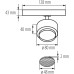 Трековый светильник BTL 35651 Kanlux