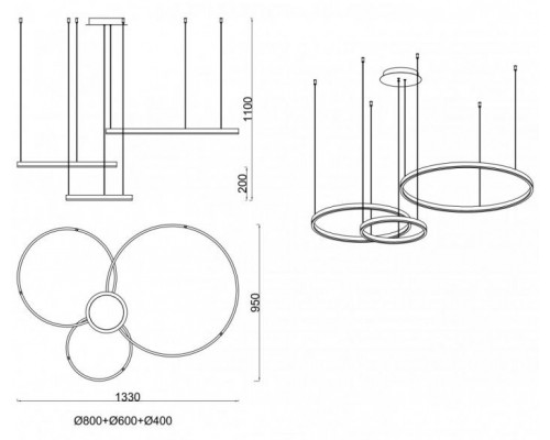 Подвесной светильник Тор 08223,33P Kink Light Подвесной светильник Тор 08223,33P Kink Light