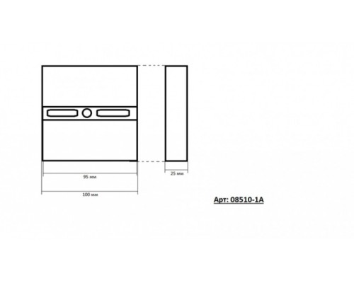 Подвесной светильник Аква 08510-1A(4000K) Kink Light