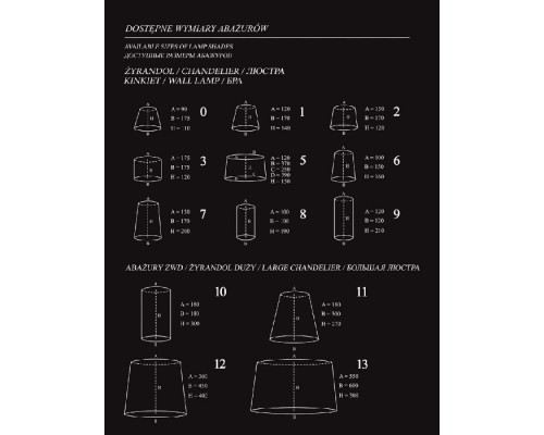 Потолочная люстра Bibione BIB-ZW-8(P/A)SR Kutek