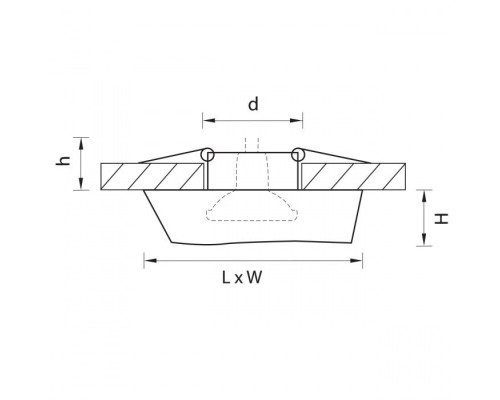 Точечный светильник FLUTTO 006430 Lightstar Точечный светильник FLUTTO 006430 Lightstar