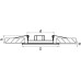 Точечный светильник Teso fix 011070 Lightstar