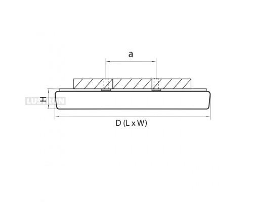 Настенно-потолочный светильник Zocco 324124 Lightstar