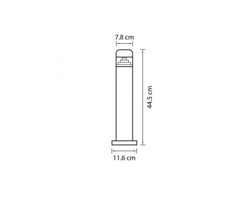 Наземный светильник Raggio 376907 Lightstar