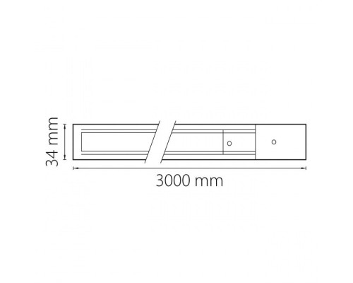 Шинопровод/трек Barra 502035 Lightstar Шинопровод/трек Barra 502035 Lightstar