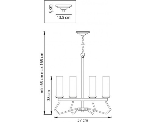 Подвесная люстра Flume 723065 Lightstar