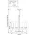 Подвесная люстра Flume 723065 Lightstar