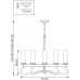 Подвесная люстра Flume 723085 Lightstar