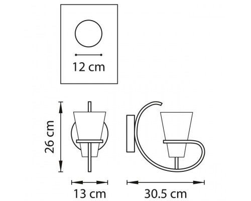 Бра Fiacolla 733617 Lightstar