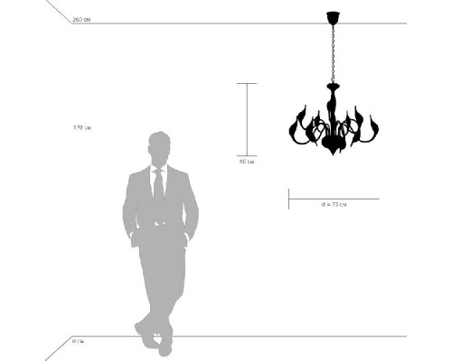 Подвесная люстра CIGNO COLLO 751127 Lightstar Подвесная люстра CIGNO COLLO 751127 Lightstar