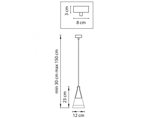 Подвесной светильник Cone 757019 Lightstar Подвесной светильник Cone 757019 Lightstar