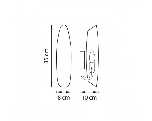 Настенный светильник Dissimo 803600 Lightstar Настенный светильник Dissimo 803600 Lightstar