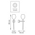 Бра Meta d`ouvo 807610 Lightstar