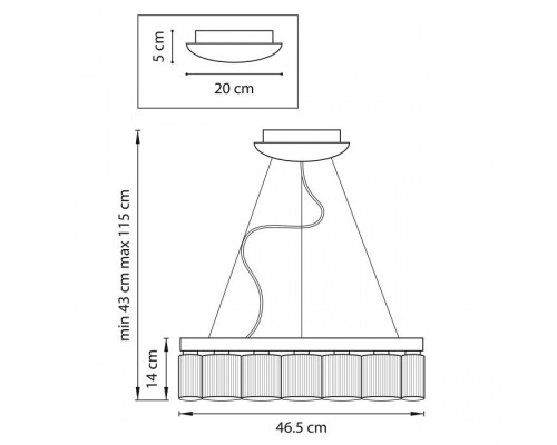 Подвесной светильник Nibbler 812126 Lightstar Подвесной светильник Nibbler 812126 Lightstar