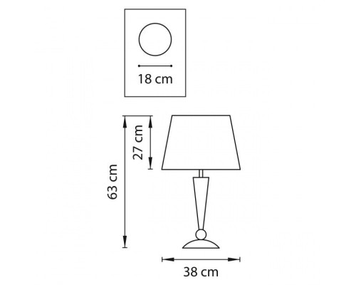 Настольная лампа Grazia 870927 Lightstar Настольная лампа Grazia 870927 Lightstar