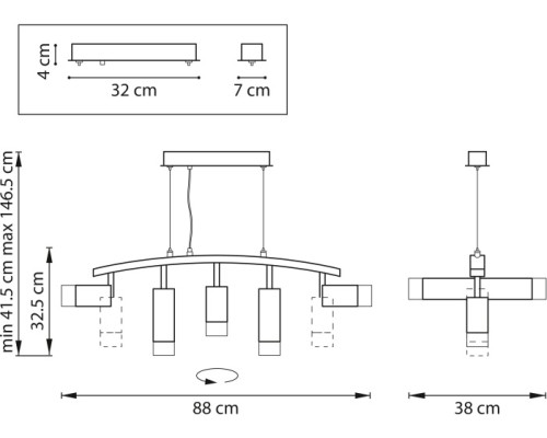 Подвесной светильник Rullo LR7353738721 Lightstar Подвесной светильник Rullo LR7353738721 Lightstar