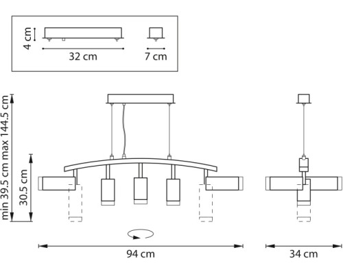 Подвесной светильник Rullo LR7358723630 Lightstar Подвесной светильник Rullo LR7358723630 Lightstar