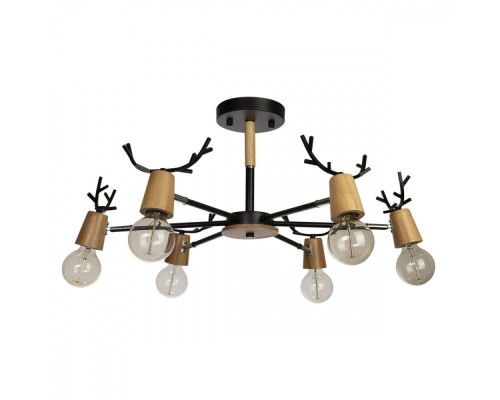 Потолочная люстра Sven 10024/6 Black Loft It Потолочная люстра Sven 10024/6 Black Loft It