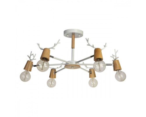 Потолочная люстра Sven 10024/6 White Loft It Потолочная люстра Sven 10024/6 White Loft It