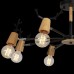 Потолочная люстра Sven 10024/8 Black Loft It